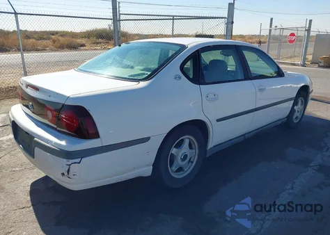 2003 Chevrolet Impala from USA, damaged, VIN 2G1WF52E639122363